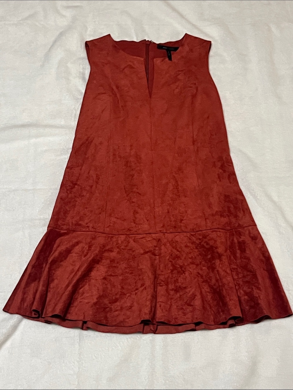 BCBGMaxAzria Adelene Faux Suede Dress - Picture 2 of 7